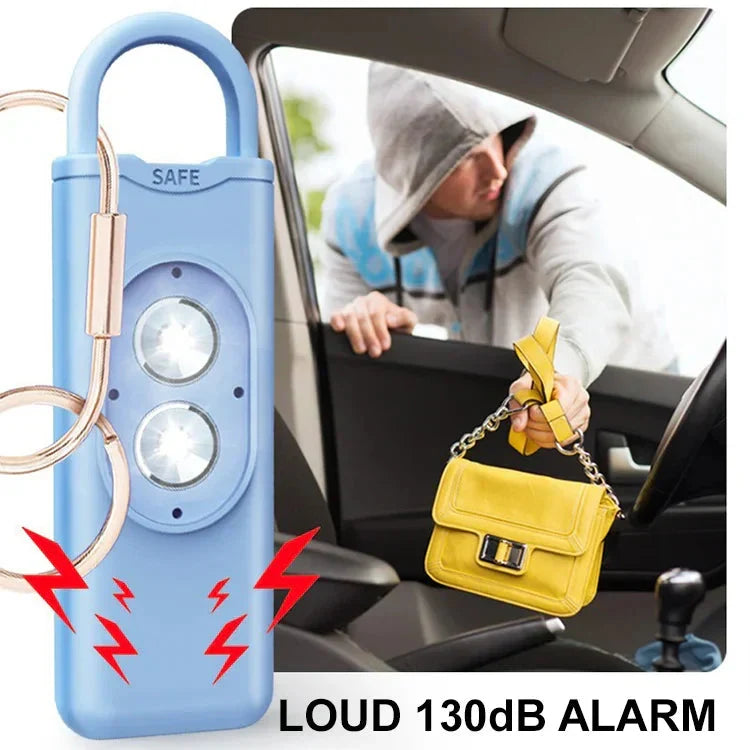 🔥Limited time 57% OFF🔥High Decibel Anti-Wolf Flashing Light Alarm Keychain