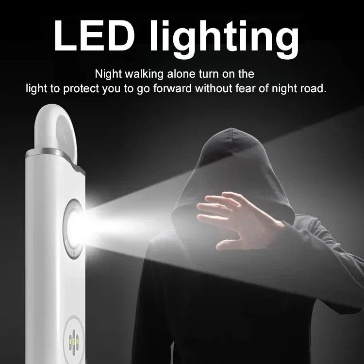 🔥Limited time 57% OFF🔥High Decibel Anti-Wolf Flashing Light Alarm Keychain