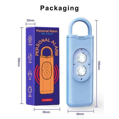 🔥Limited time 57% OFF🔥High Decibel Anti-Wolf Flashing Light Alarm Keychain