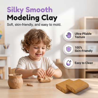 📢📢40% OFF !! ⏰Kids Electric Pottery Wheel DIY Clay Craft Kit